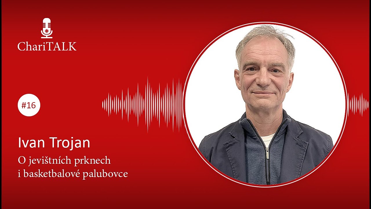 ChariTALK #16 Ivan Trojan: „Kdybych měřil o deset centimetrů víc, hercem bych nebyl.“