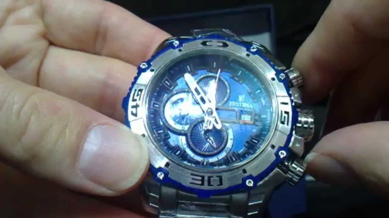 FESTINA CHRONO BIKE F16599/4, BLUE DIAL, AshopA