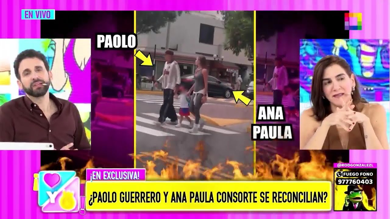 Amor y Fuego - MAR 25 - &iquest;PAOLO GUERRERO Y ANA PAULA CONSORTE SE RECONCILIAN? | Willax