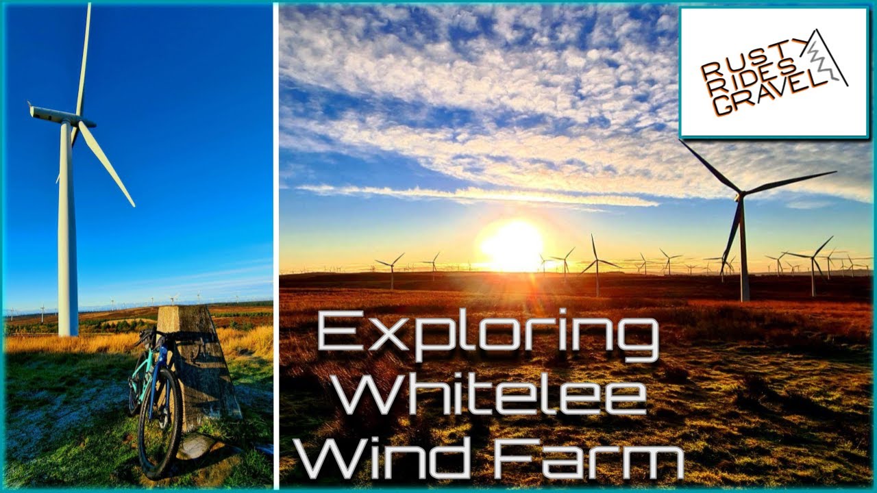 Exploring the UK's Largest Onshore Wind Farm - Gravel Cycling Whitelee Wind Farm
