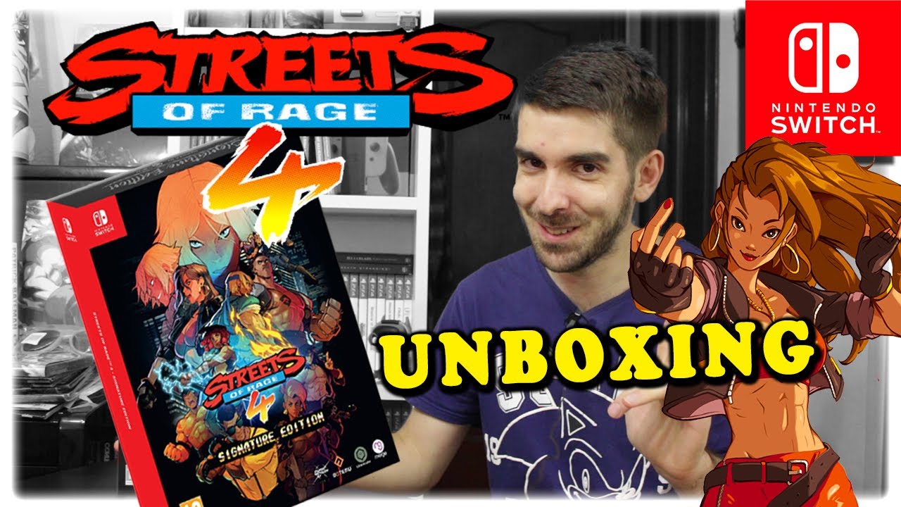 🎮 Street Of Rage 4: Edición coleccionista (Unboxing) | Switch - PlayStation 4 - Análisis - Xbox One