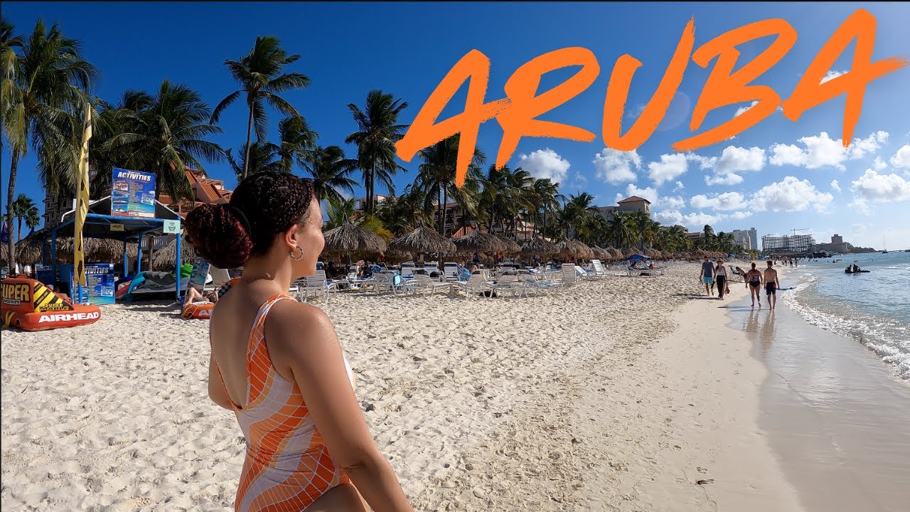Exploring Noord Aruba & Palm Beach (AMAZING Beach!)