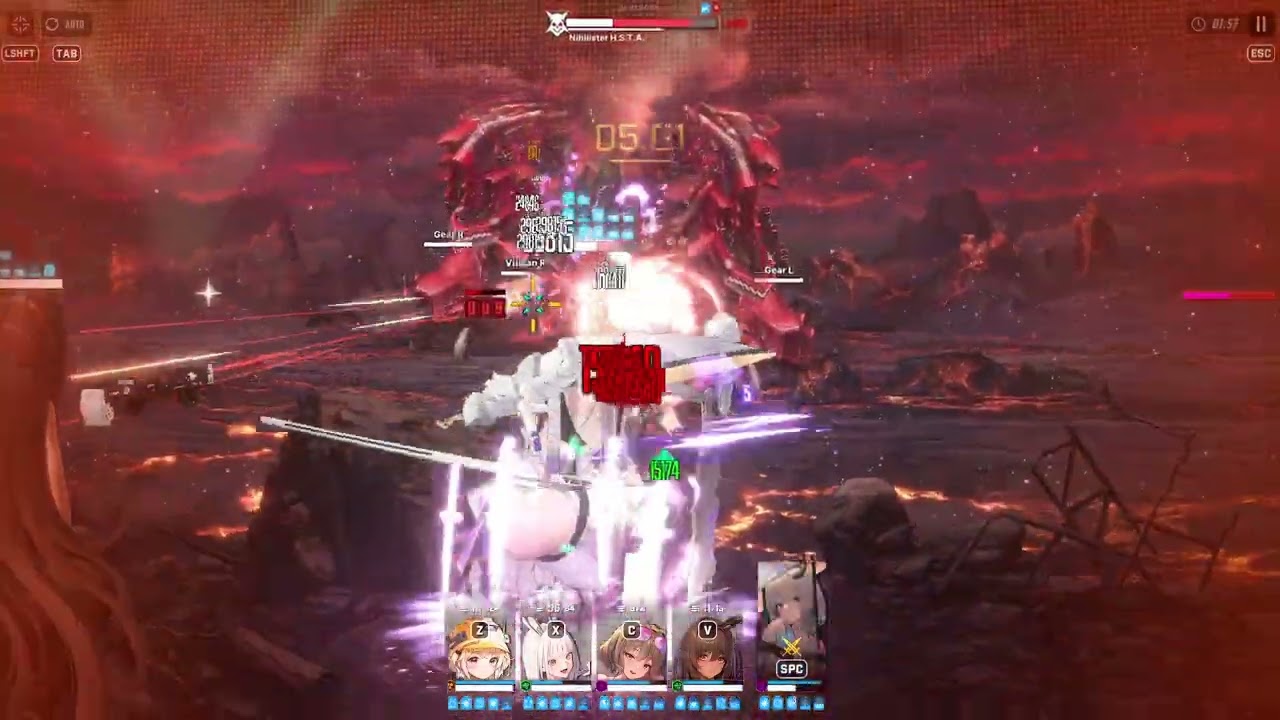 Goddess of Victory: Nikke Chapter 20-31 Nihilister Boss Fight