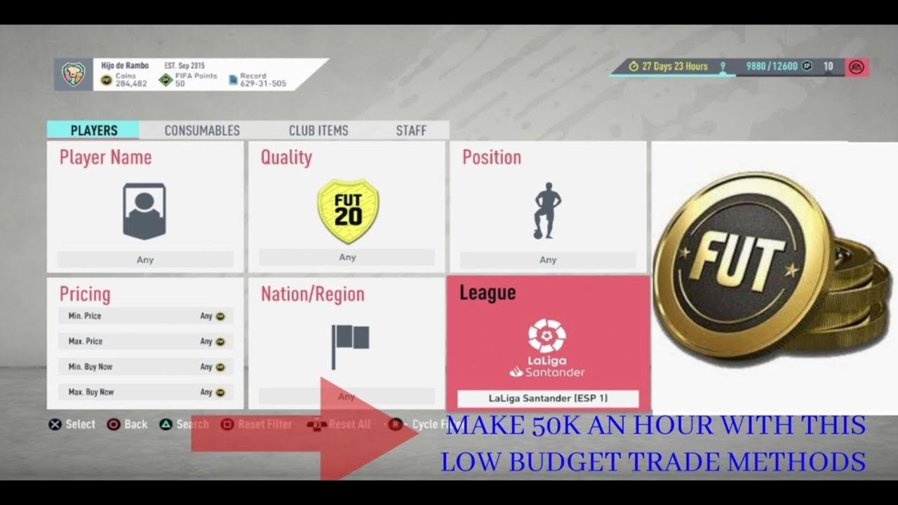 MAKE 50K EVERY HOUR INSANE TRADE AND SNIPING METHODS! - FIFA 20