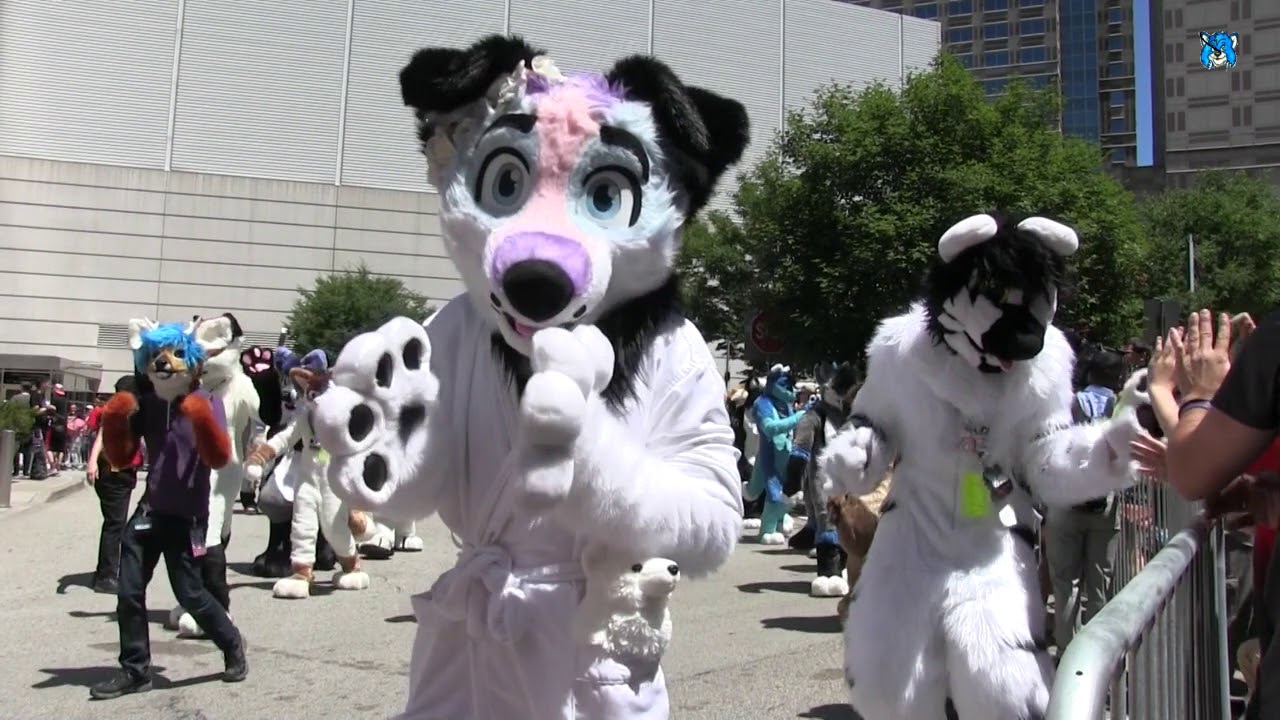 Anthrocon 2018 - Fursuit Parade
