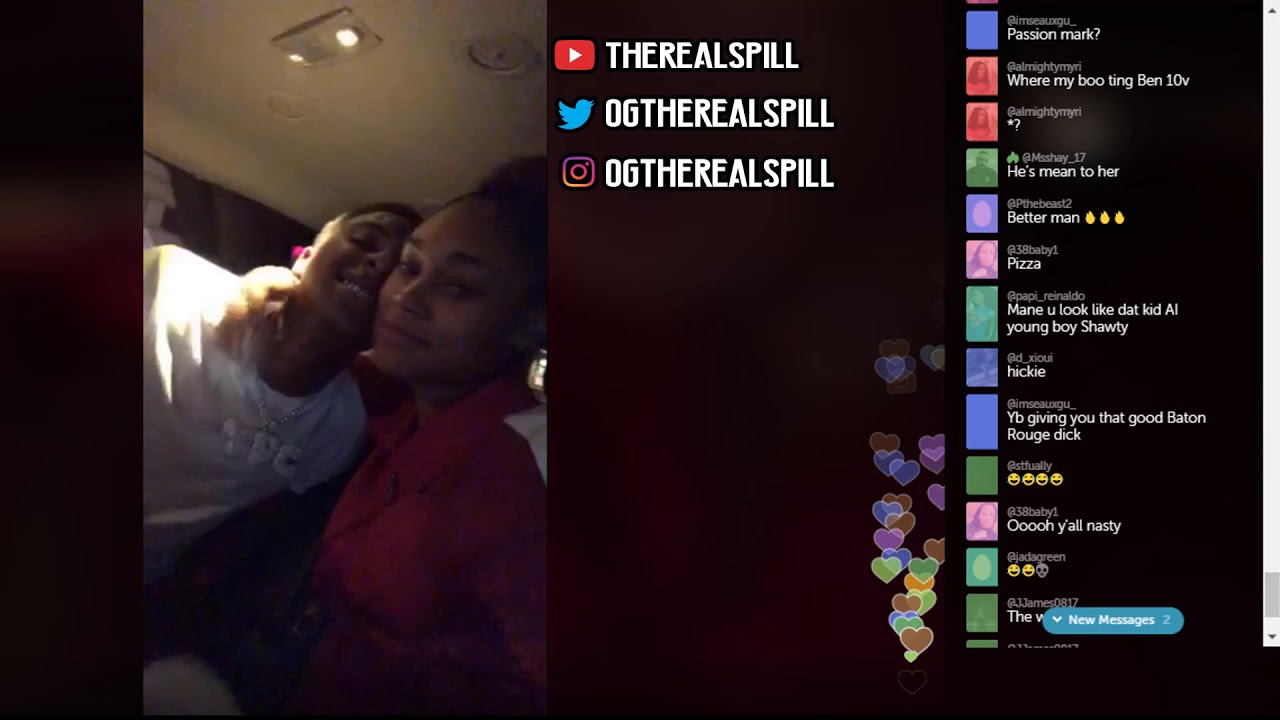NBA YOUNGBOY'S GIRLFRIEND JANIA IN THE CAR WITH HER NEW DOG AND KENTRELL