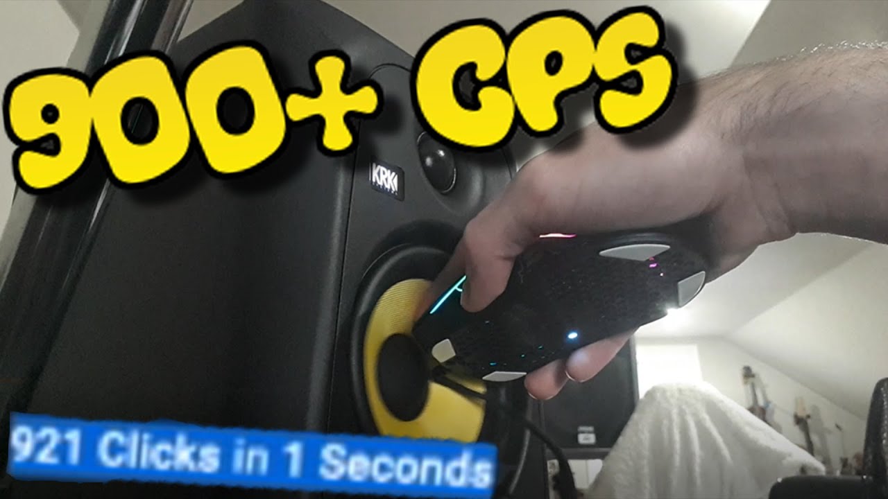 Clicking With Speaker 900+ CPS (Sub Clicking) No Macro/Cheat/Hack/Autoclicker