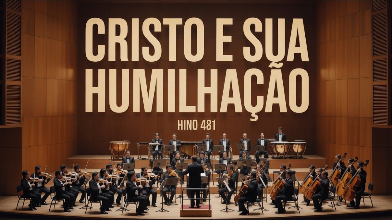 CRISTO E SUA HUMILHAÇÃO - HINO 481 (Orquestra Louvando ao Rei)