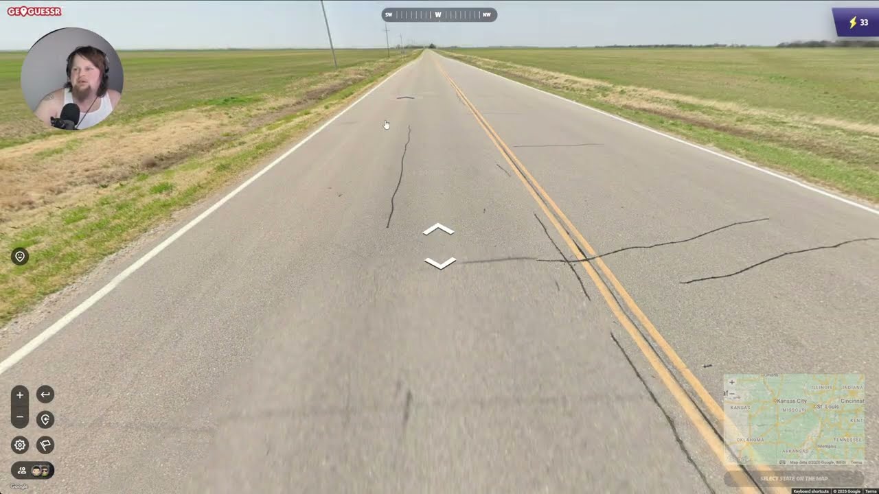 Geoguessr State Streak (2-9-26 VOD)