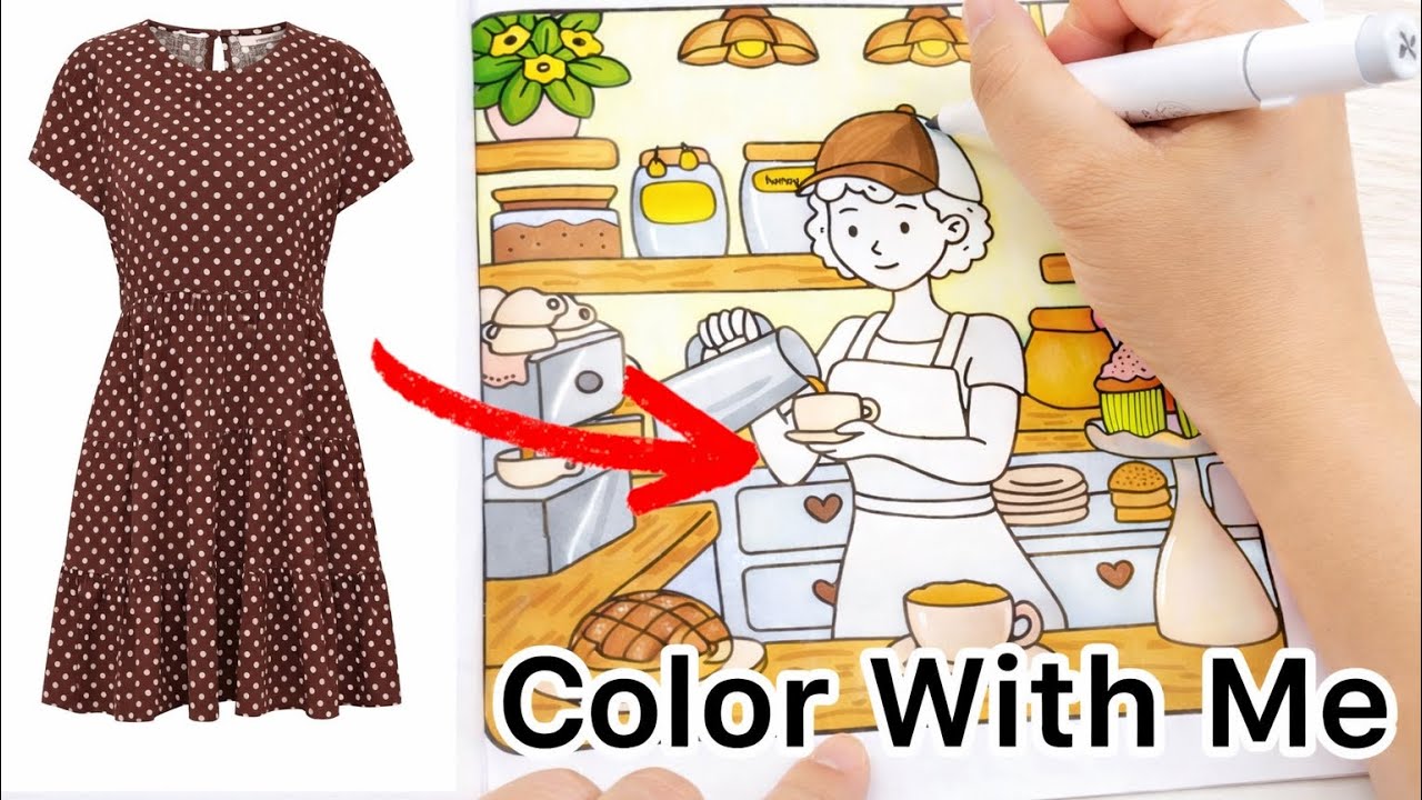 Color With Me | Relaxing Art Vlog 🎨 Soft Life, Cozy & Calm