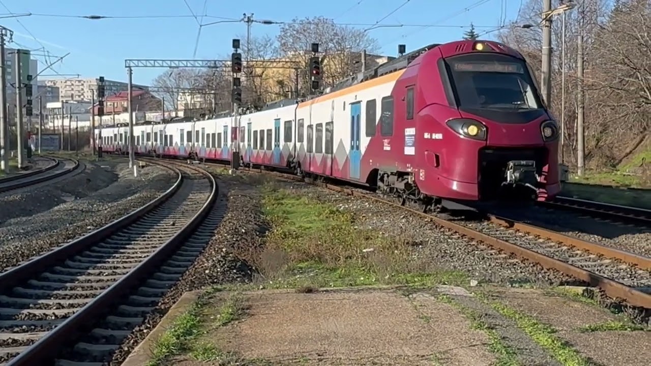 Activități feroviare în gara CF Constanta 