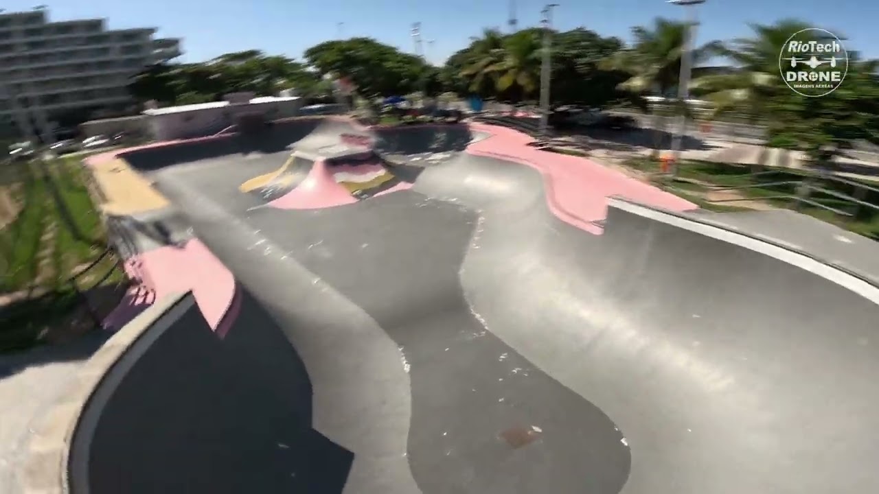 DRONE NO SKATEPARK DA PRA&Ccedil;A DU&Oacute; RJ