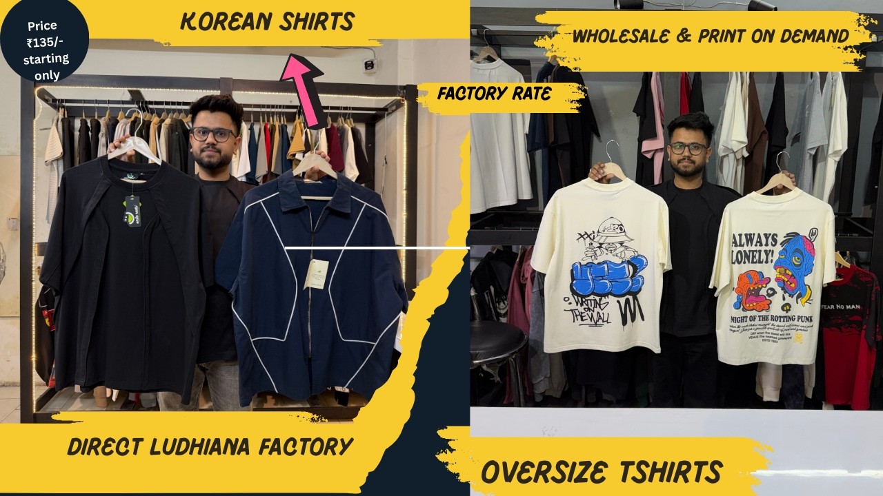 Premium Drop shoulder T-shirt collection 2026 manufacturer | Alpha ace Ludhiana #wholesale #tshirt