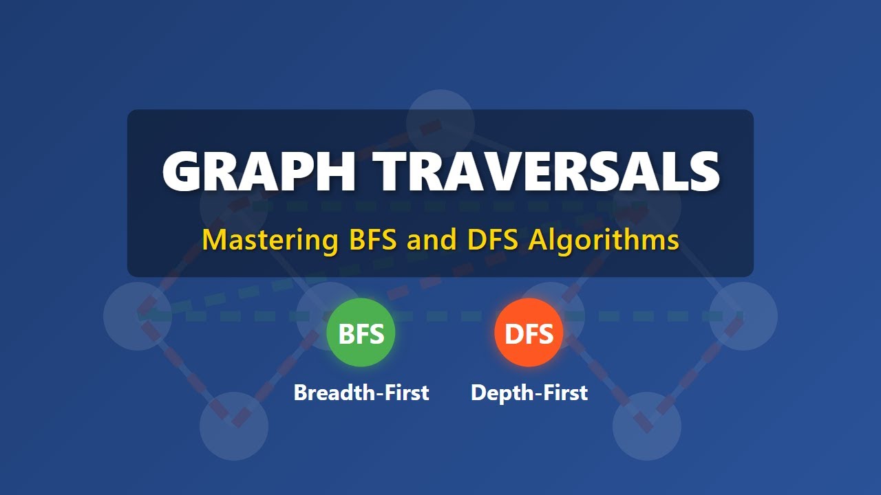 Graph Traversals: BFS and DFS Explained for Beginners!