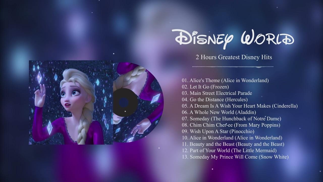 Disney Music 💖 Лучший Плейлист Классических Песен Disney Всех Времен Плейлист Саундтреков Disney