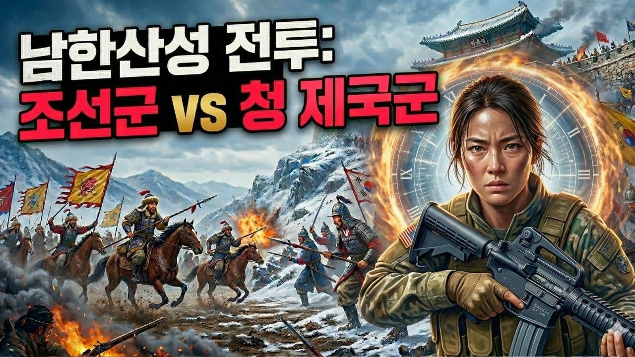 여군 시간을 넘어 병자호란 전투 조선 vs 청나라