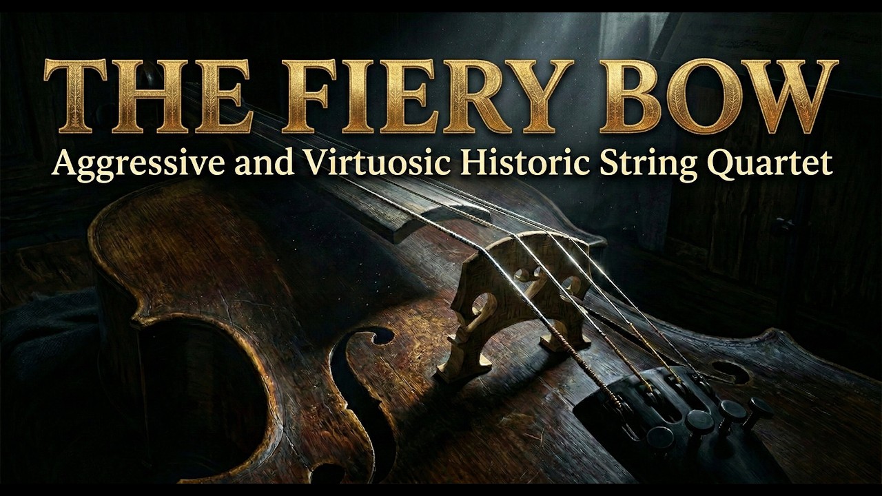 The Fiery Bow: Aggressive and Virtuosic String Quartets