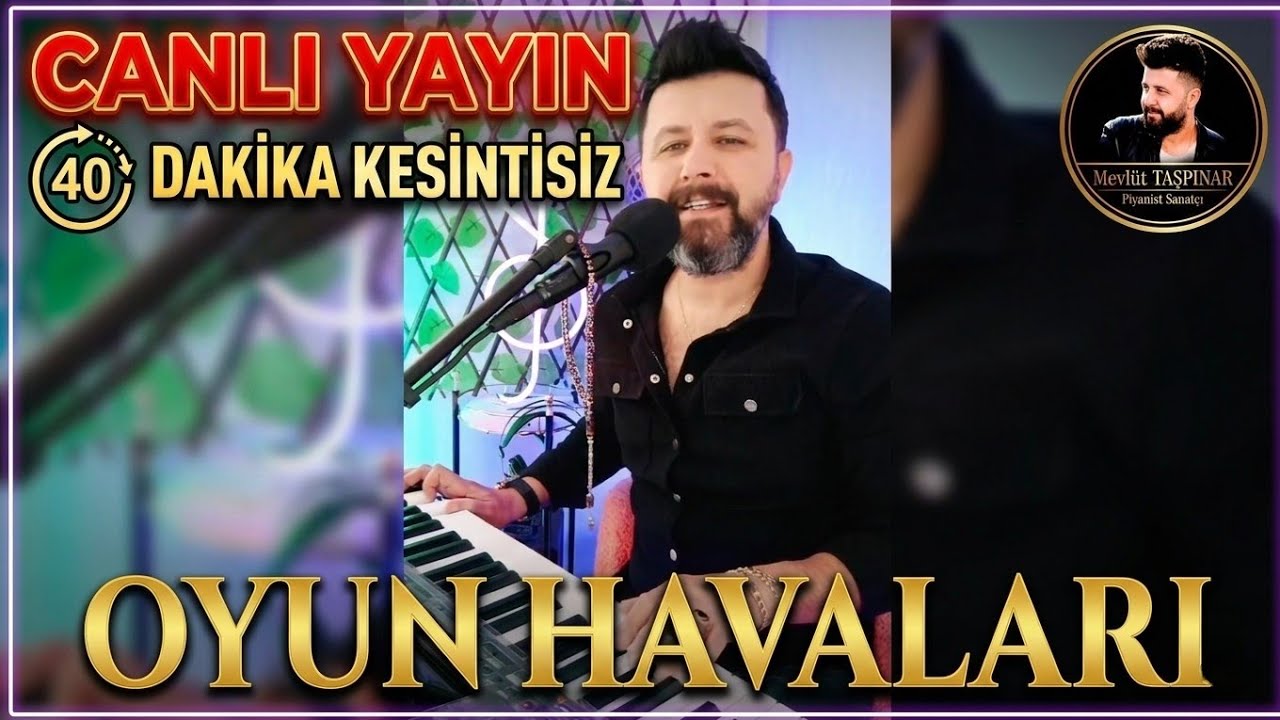 Mevlüt Taşpınar - 40 Dakika Kesintisiz Oyun Havaları | TikTok Canlı Yayın Kaydı 2026