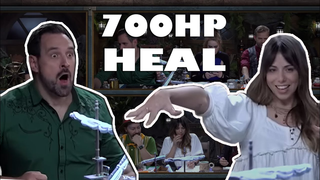 Jester's 700 HP Heal | Mighty Nein Reunited E2