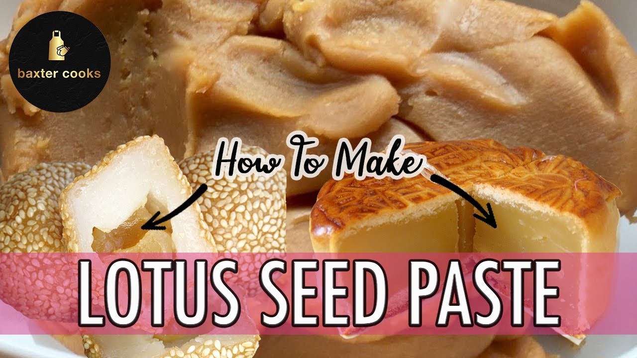 Homemade Lotus Seed Paste