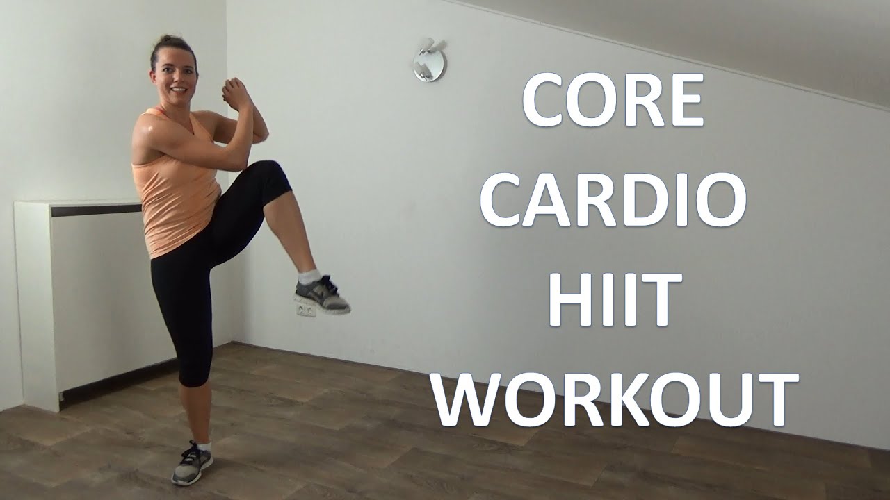 36 Minute Core Cardio HIIT Workout For Belly Fat – No Equipment
