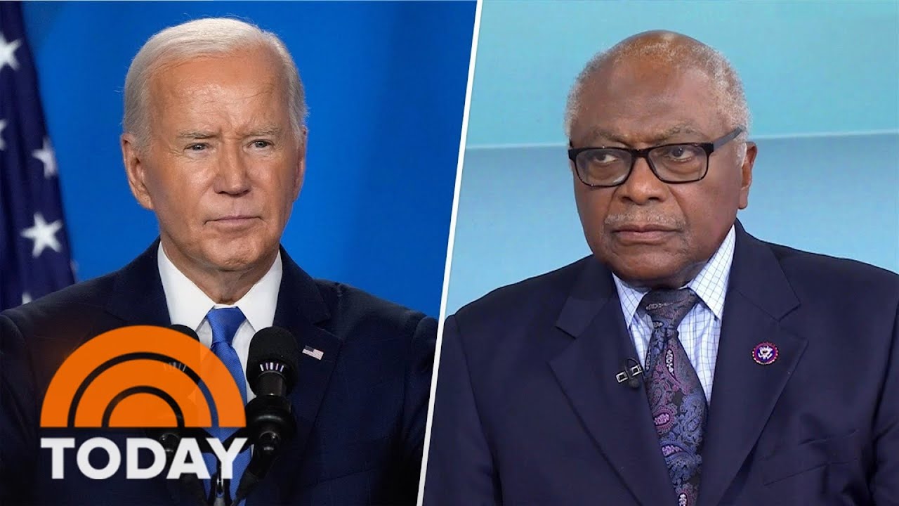 Rep. James Clyburn says he's 'all in' for President Biden