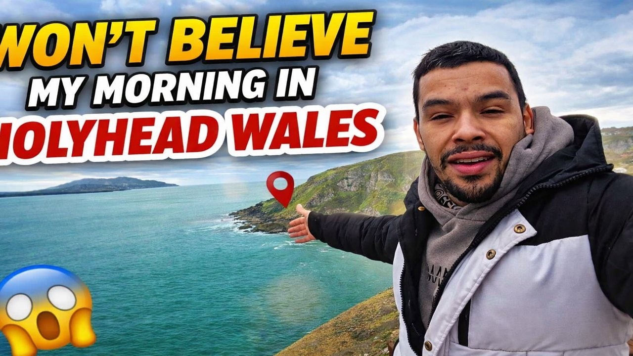 holyhead part 1 Sea side walk 😋