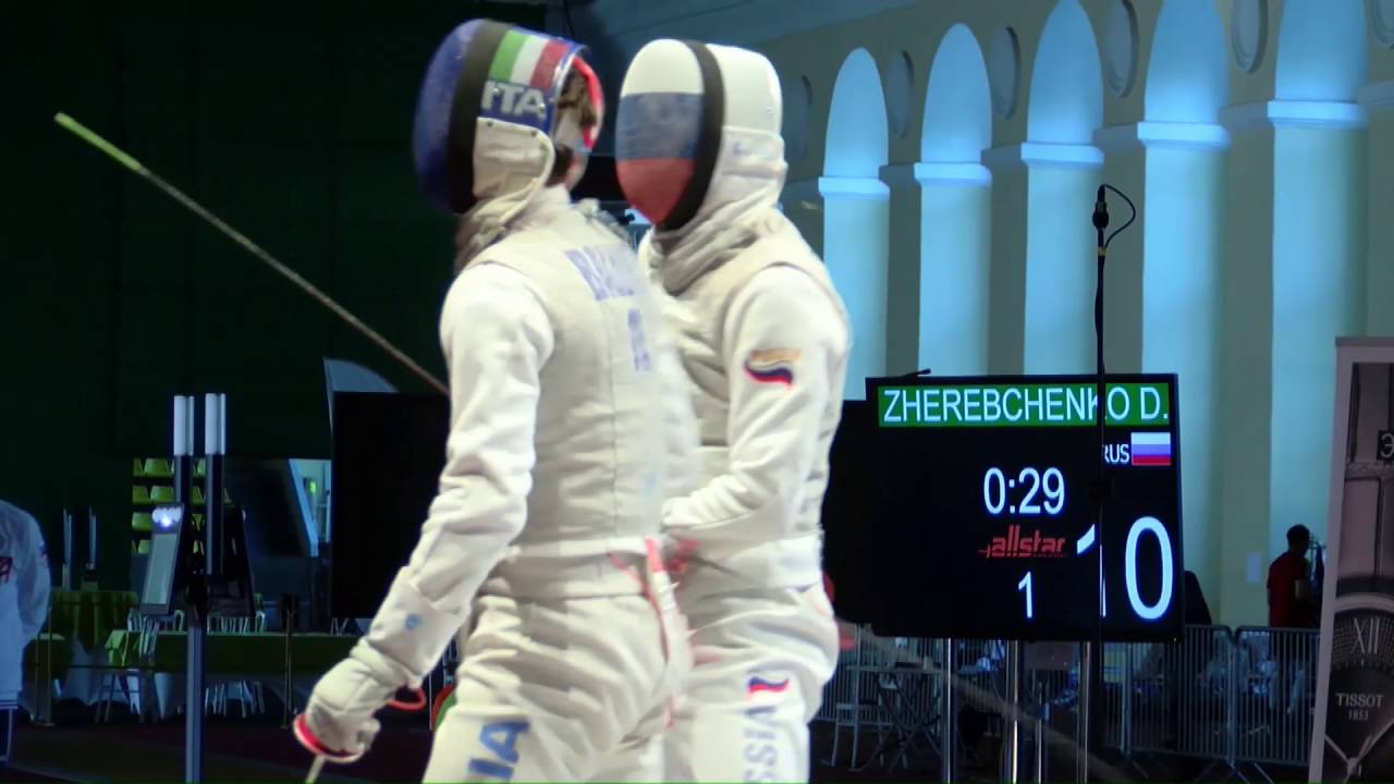 SEMI-FINAL  Dmitry ZHEREBCHENKO RUS - Andrea BALDINI ITA