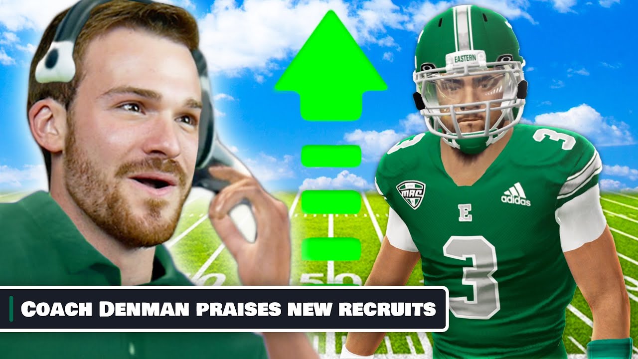 I Coach My 1st College Football Recruiting Class! - Ep. 2
