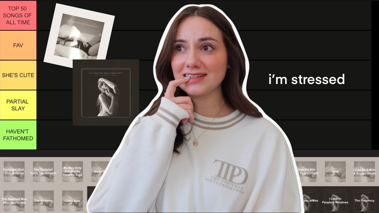RANKING THE TORTURED POETS DEPARTMENT || alecksis victoria