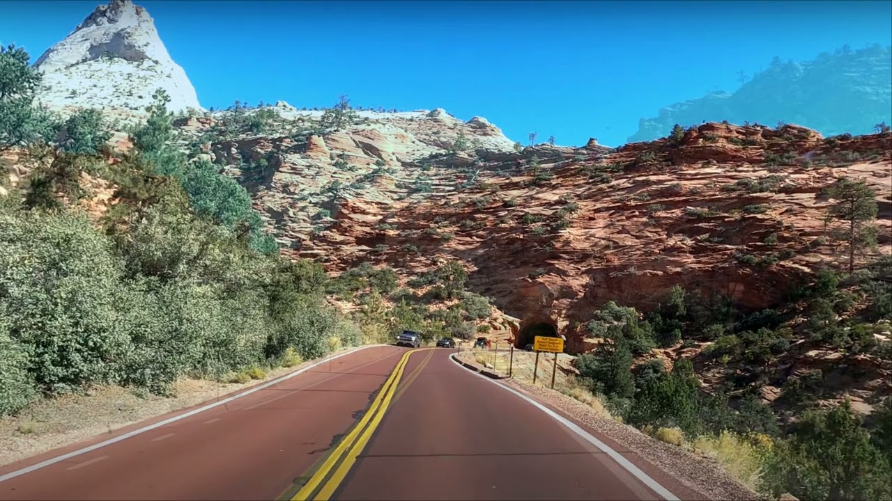 Small detour to the Zion National Park in beautiful weather