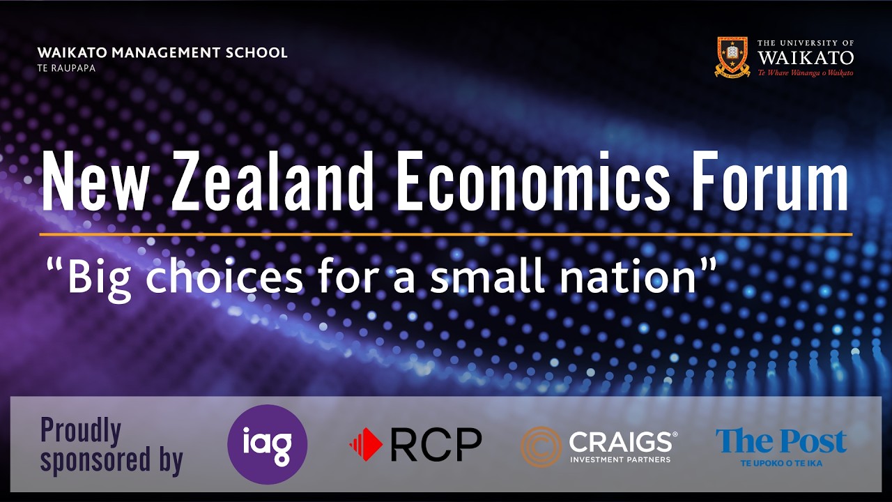 Main room day 1 – Day one - 2026 NZ Economics Forum