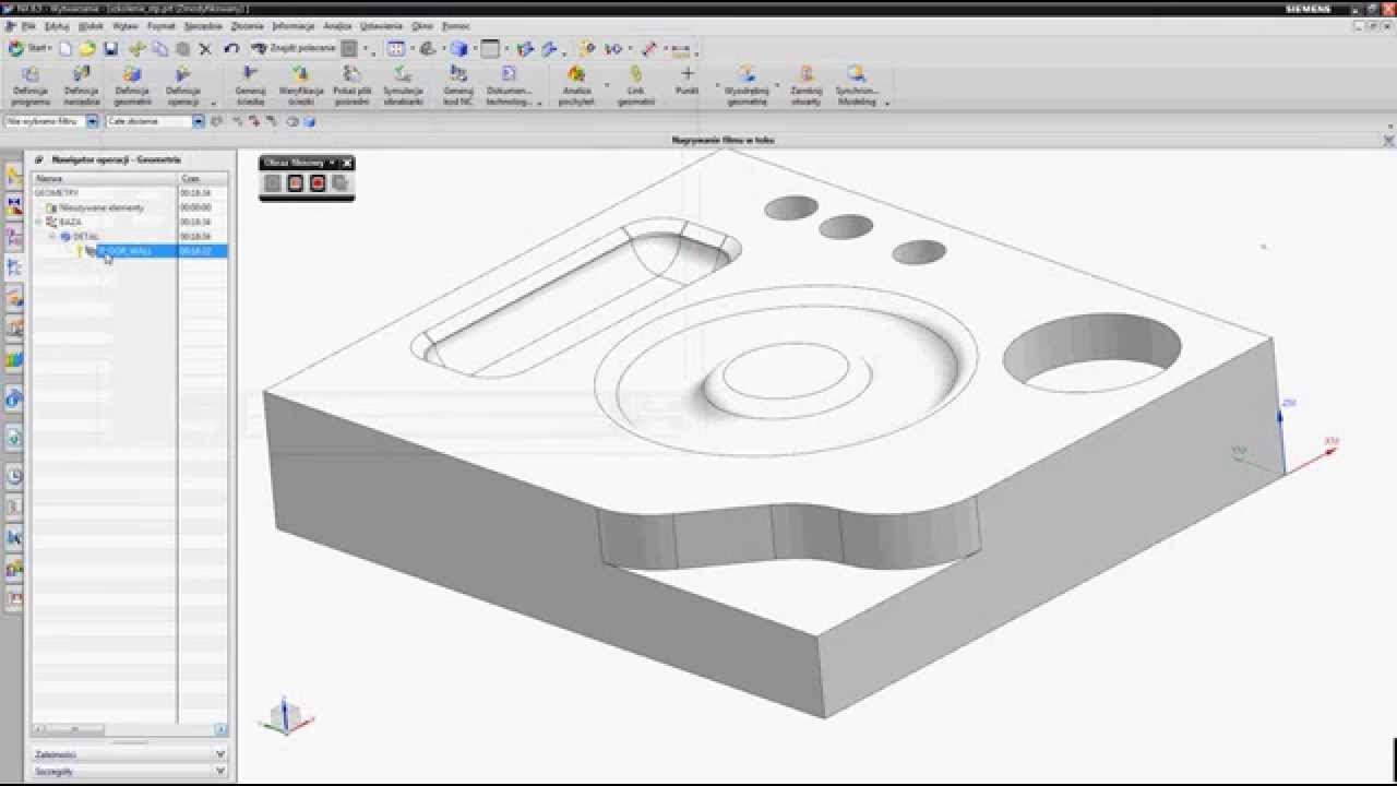 Mały tutorial NX8,5   6 generowanie kodu