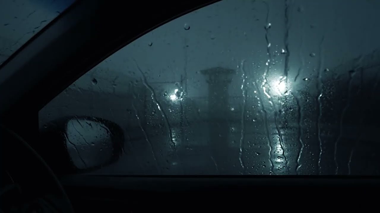 Alone with Nature Heavy Rain in Car - Sleep Instantly, Stop Overthinking, Total Peace