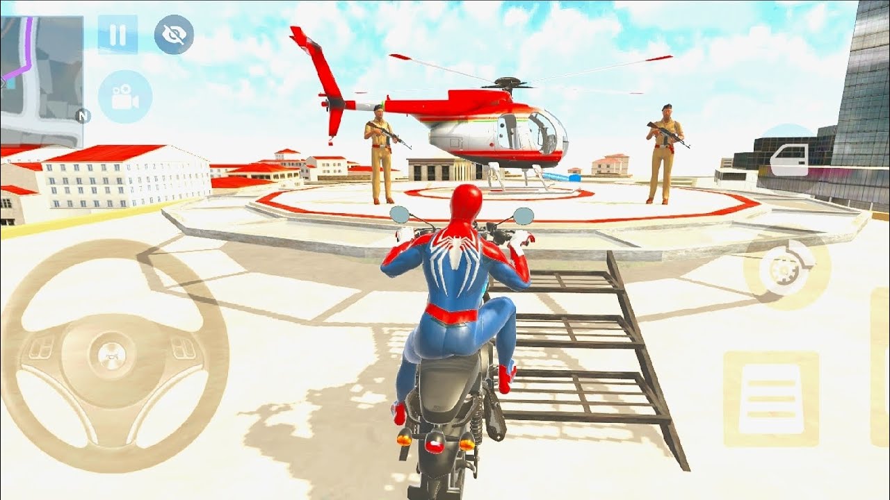 🎮 Franklin order by 2️⃣ Mahindra Thar and 3️⃣ Porsche Supercar in Indian bike Thief Auto simulator