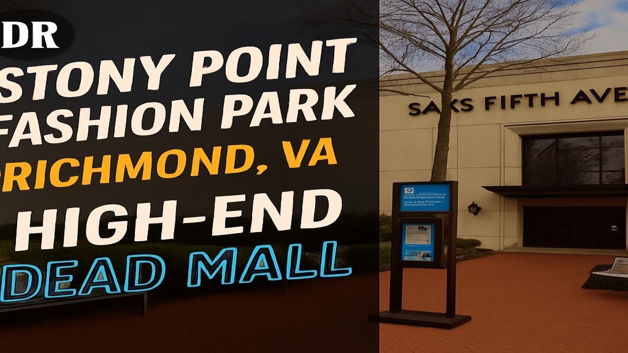 Stony Point Fashion Park. Richmond, VA. High End Dead Mall!