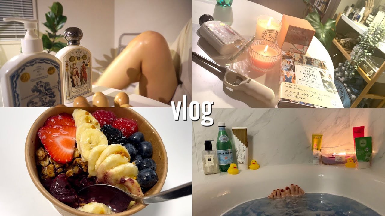 【 vlog 】看護師(助産師)の休日ルーティン / 美容DAY🧚‍♀️