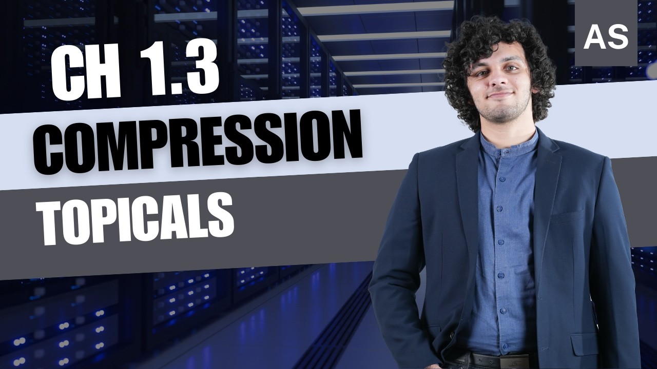 Ch 1.3 COMPRESSION | TOPICAL PRACTICE | AS Level Computer Science 9618 Paper 1