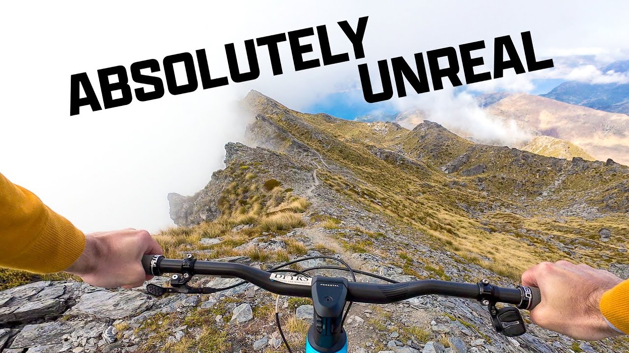 An Epic Queenstown Mountain Bike Ride! Ben Lomond Ridge Line Trail POV