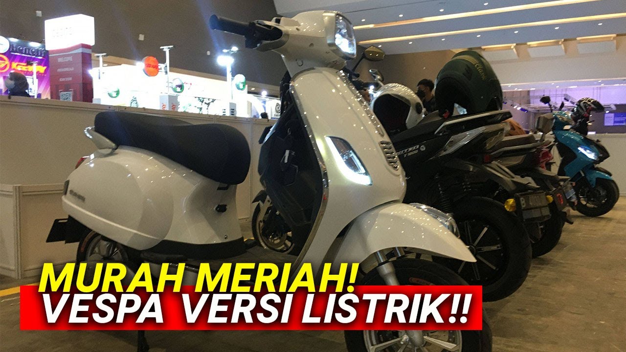 VIRAL 2023! MOTOR LISTRIK UWINLY T3 VESPA LIMITED EDITION