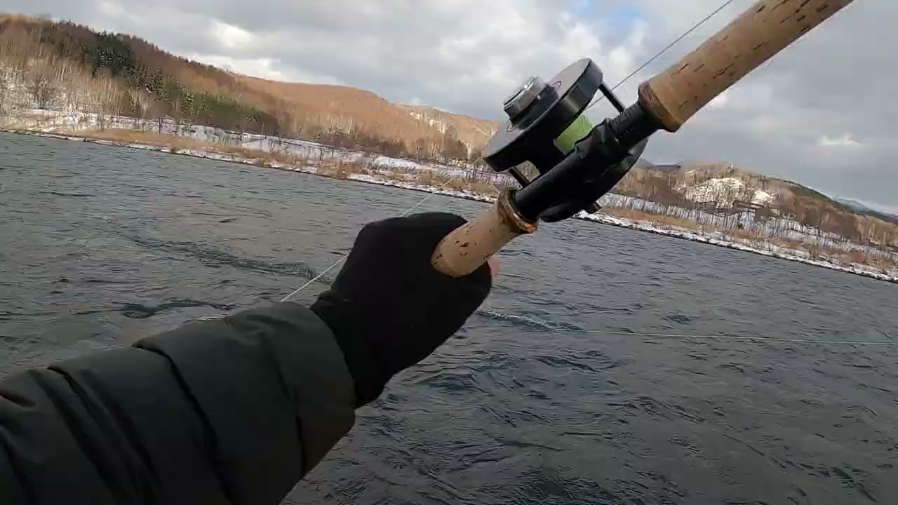 北海道の本流フライフィッシング　Vol.４７　生命感の少ない本流