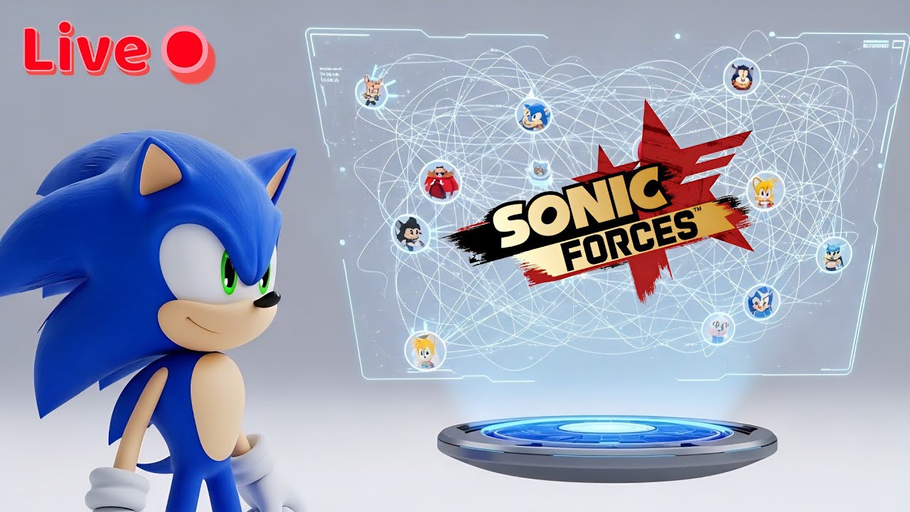 Sonic Forces Match Party 61: All Players Random Power-Up - Friendly speedrun