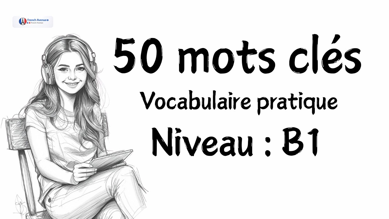 Vocabulaire essentiel : 50 mots à connaître absolument pour le niveau B1