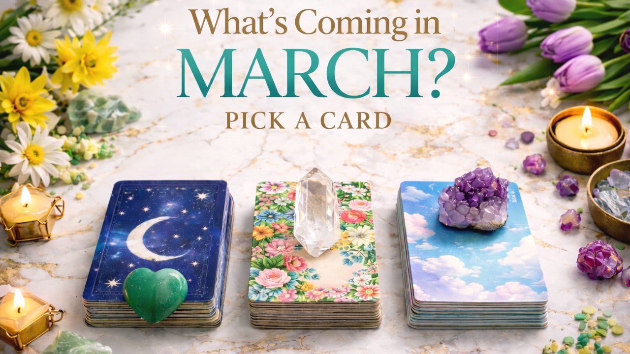 What’s Coming in March? 🌸 Pick a Card Tarot Reading