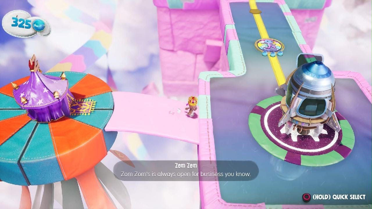 Sackboy a big adventure Rare prize crown showcase (100% completion reward)