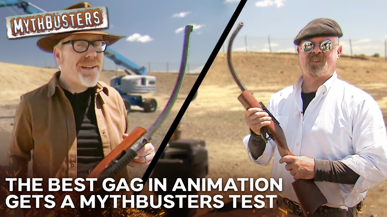 Can a Bent-Barreled Shotgun Actually Fire? | MythBusters