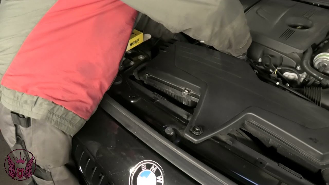 BMW f20 116i cambio de filtro y aceite, chequeo de filtro de aire y liquido para el parabrizas