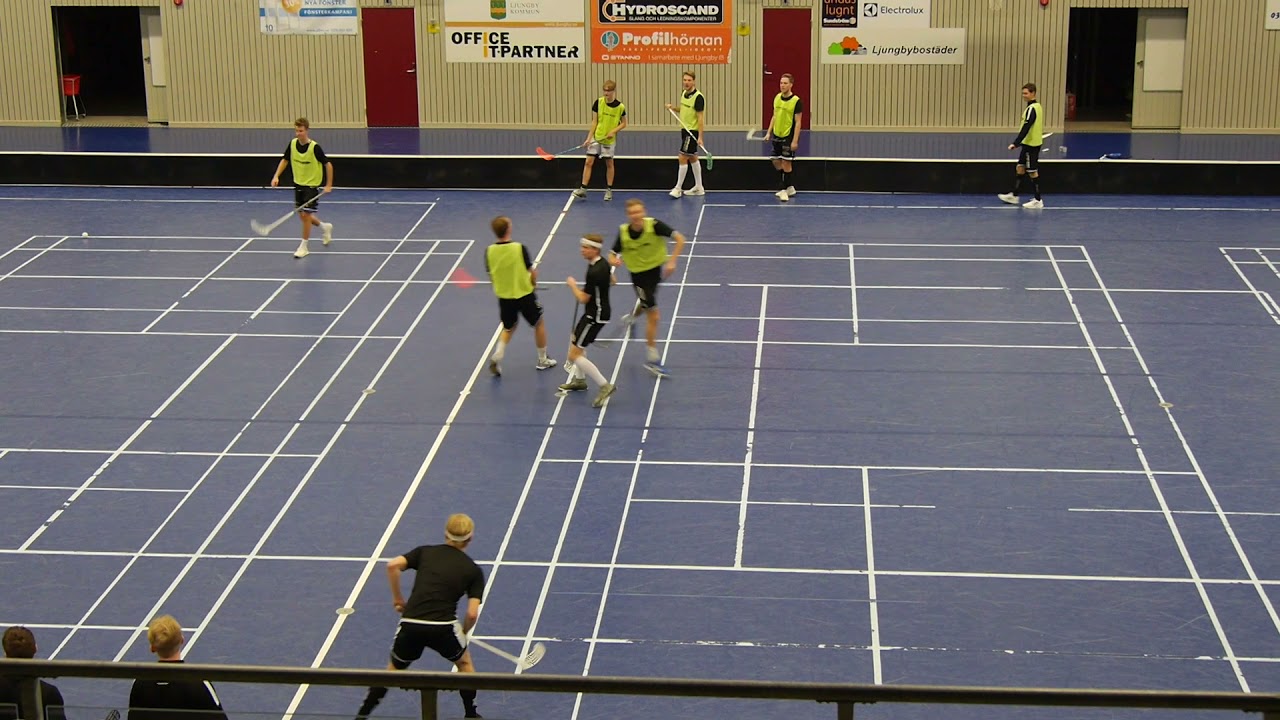Innebandy lagan IBK tränar - Spelvänd & olika spel