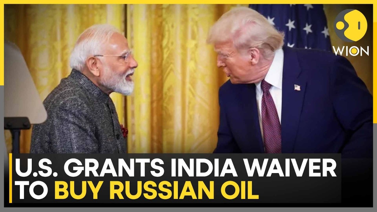 US-Iran War: India Gets 30-Day US Waiver To Buy Russian Oil Amid Iran War | WION
