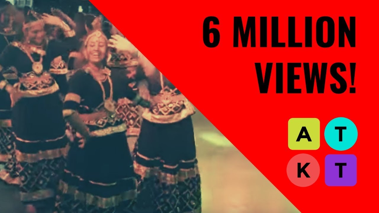 Kalbelia Folk Dance by College Girls at Malhar '16